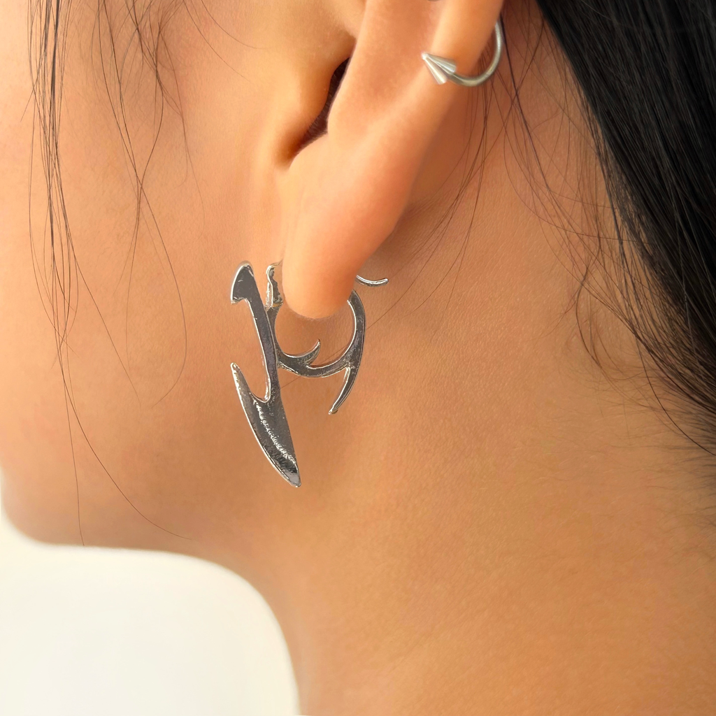Axion earrings