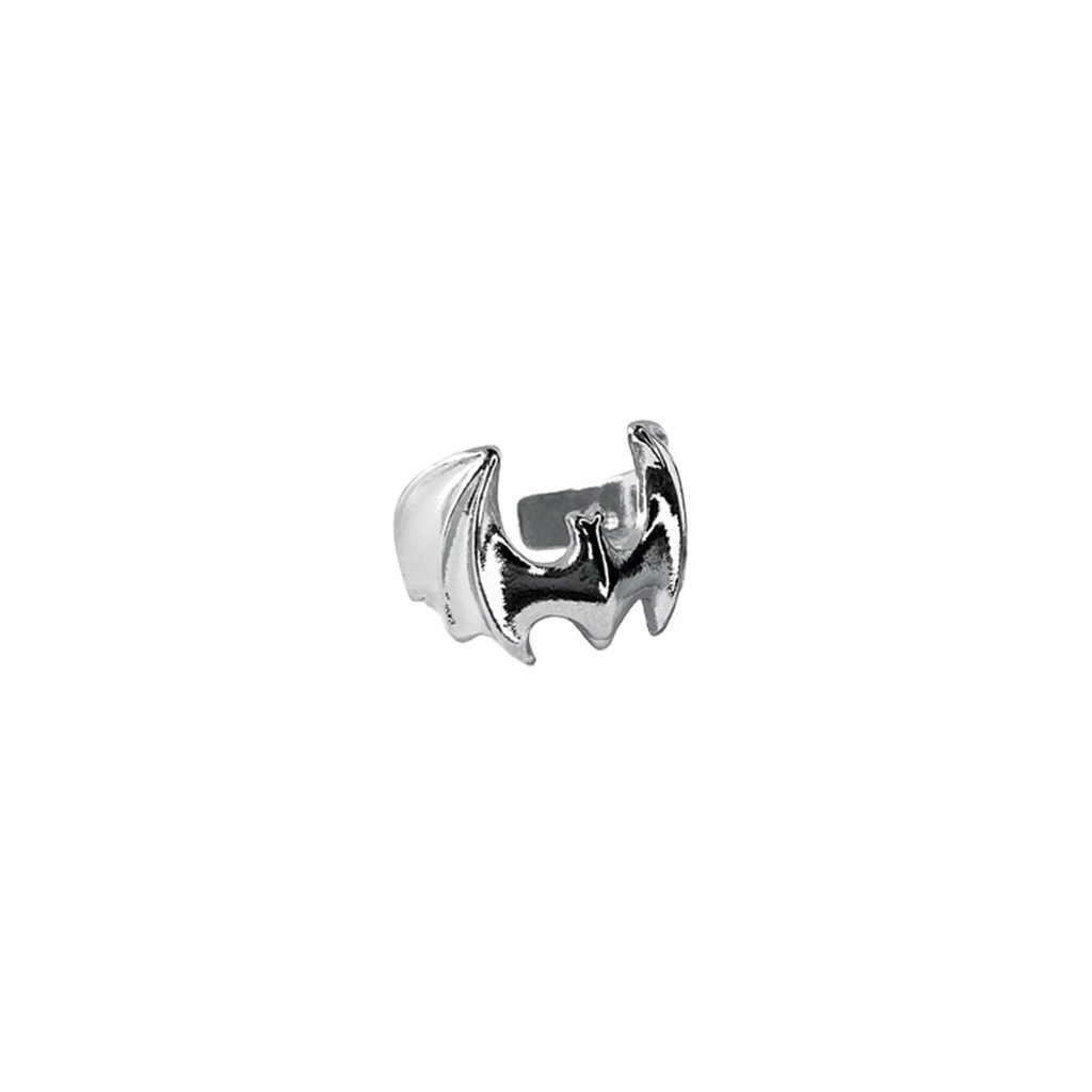 Sleek batwing ring