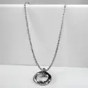 Sleek ring necklace