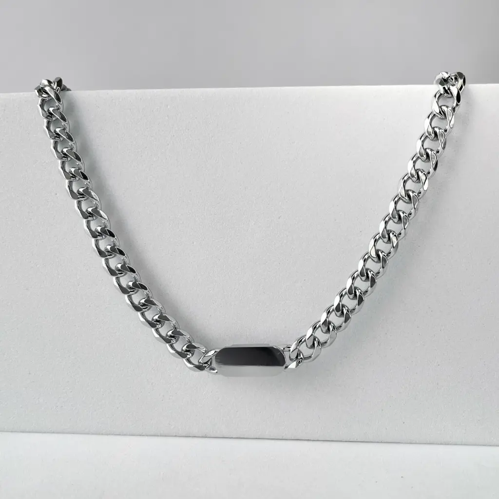 Silver plate chain