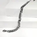 Solid classic chain bracelet