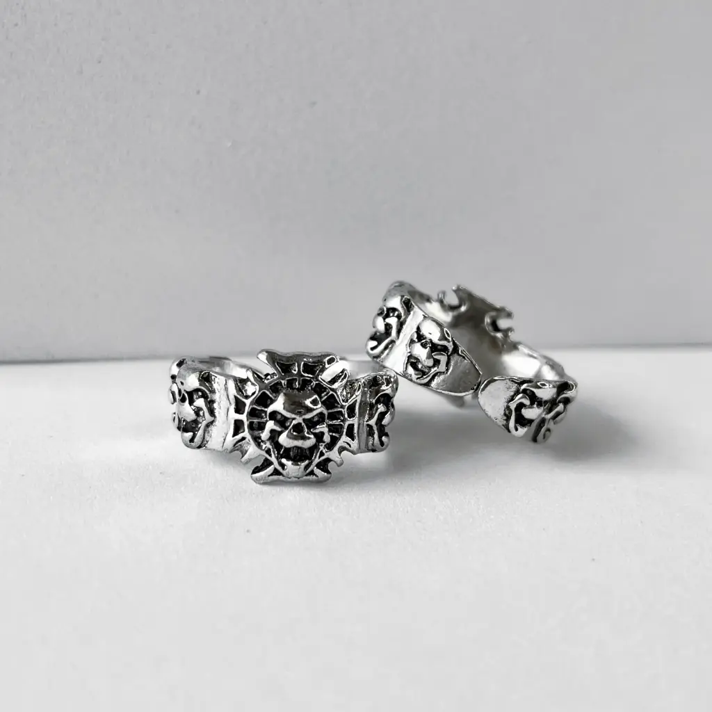 Silver beast head