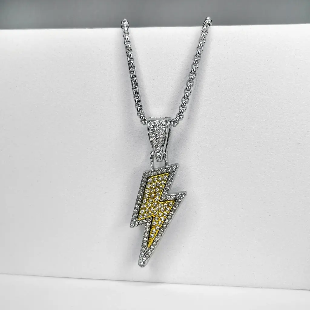 Lightning strike pendant