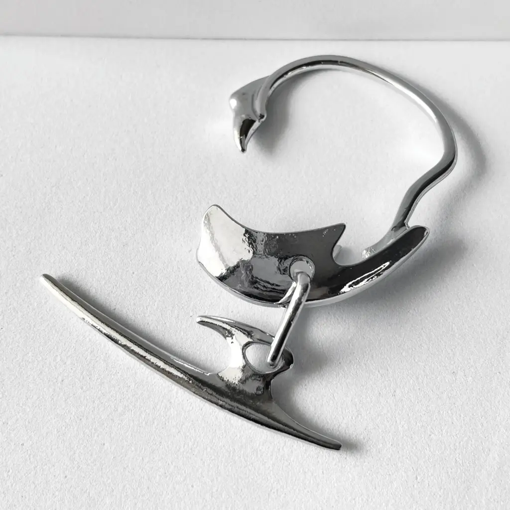 Edge futuristic ear cuff